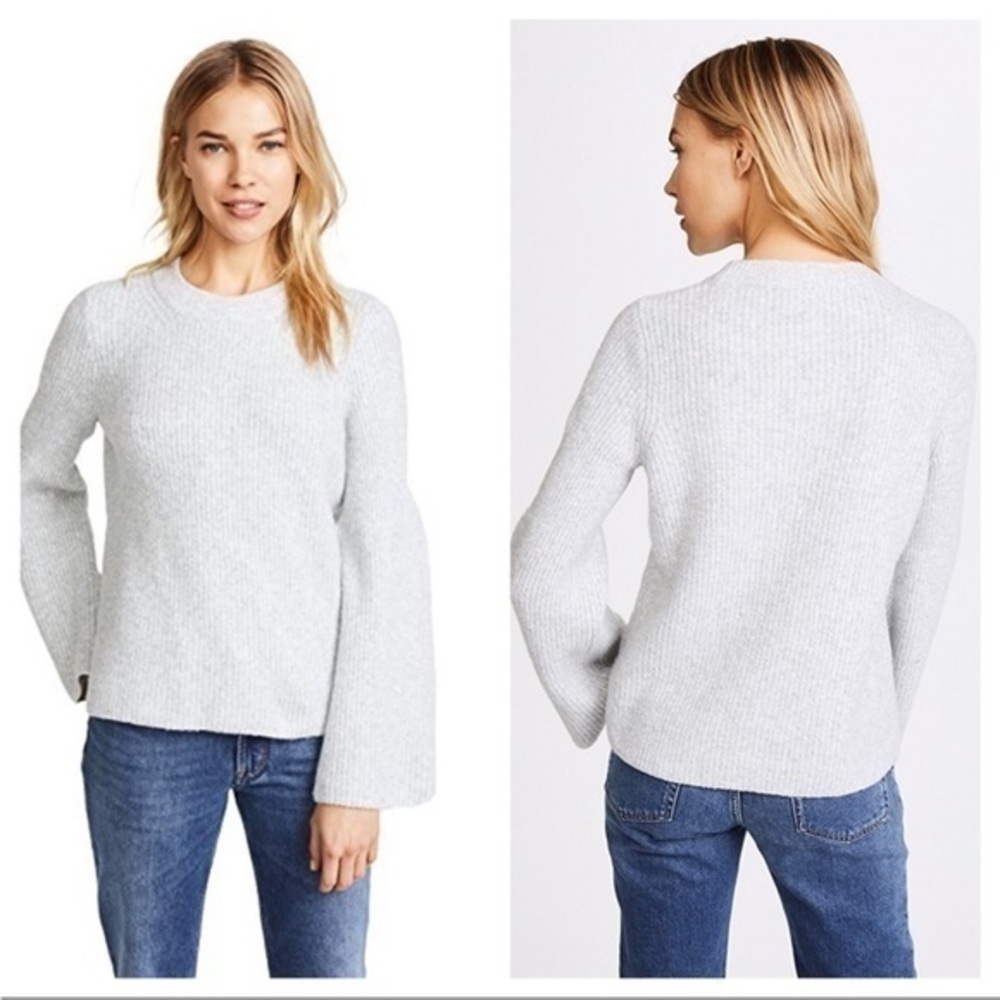 MADEWELL Bell Sleeve Wool Blend Sweater Sz Small
